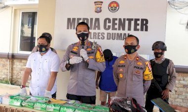 Wow 14 kg Sabu-sabu Dikendalikan dari Lapas Pekanbaru, Siapa Pemiliknya?