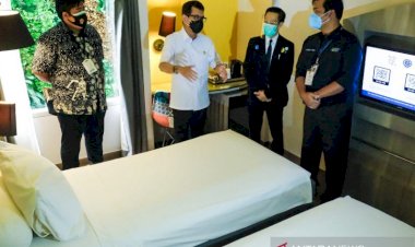 Fasilitas Hotel Isolasi Pasien COVID-19 Mulai Digunakan