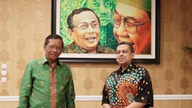 Tumben Mahfud MD Jumpa Haikal Hasan? Begini Penjelasannya