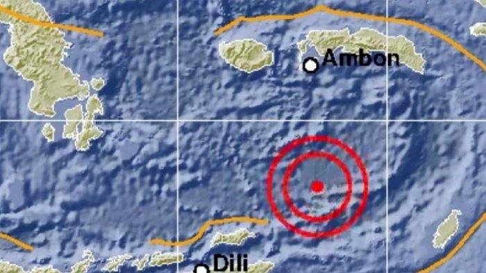 Gempa 6,2 Magnitudo Goyang Laut Banda, Getaran Hingga Sorong