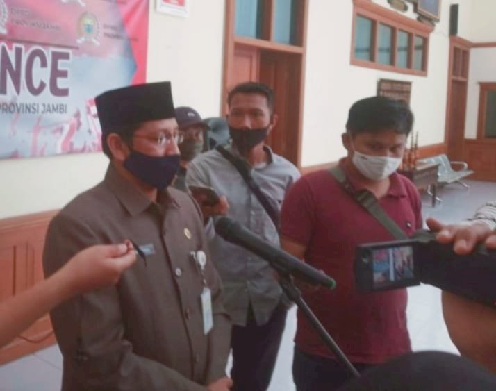 ASN Bakeuda Provinsi Jambi dan Keluarganya Positif Corona, Ini Penjelasan Jubir