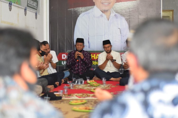 Pulang ke Kampung Halaman, Abdullah Sani Disambut dengan Sholawat
