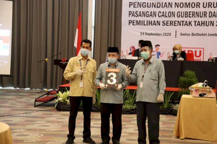 Dapat Nomor Urut 3, Al Haris: Angka 3 Konsep Pembangunan Kami