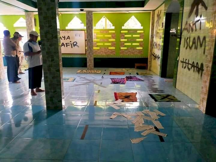 Pelaku Vandalisme Mushola Darussalam di Tangerang Berhasil Ditangkap Polisi