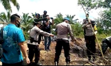 Puluhan Sumur Minyak Ilegal di Bahar Selatan Ditutup Aparat