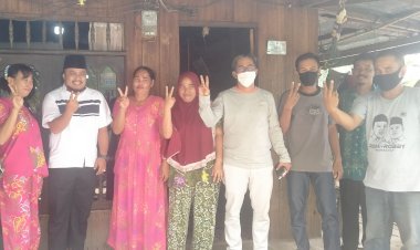 Kunjungi Warga Tanjung Solok, Ini yang Disampaikan Cawabup Tanjab Timur Robby