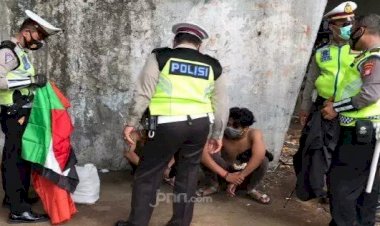 Duh! Jenderal Ditangkap Mau Ikut Demo di DPR, Ini Barang yang Dibawanya