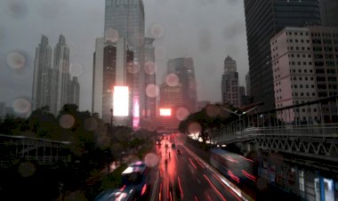 BMKG Sebut Jakarta Bakal Hujan Sepanjang Senin