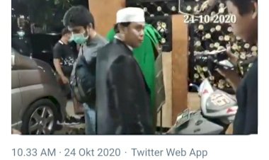 Tampak Tenang, Detik-detik Gus Nur Ditangkap Bareskrim