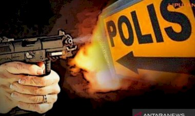 Polisi di Medan Ini Ditembak Tiga Kali di Depan Pul Bus