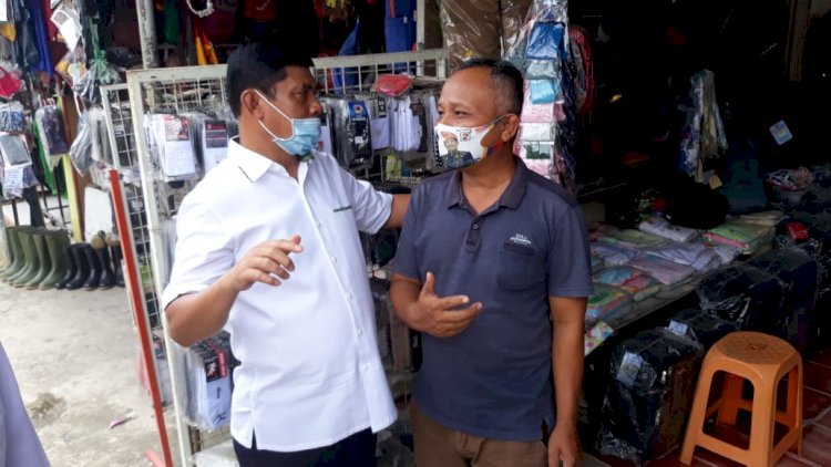 Blusukan di Pasar Tebing Tinggi, Ini Tanggapan Pedagang ke Syafril Nursal