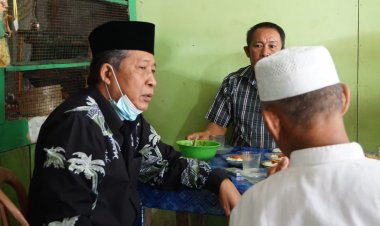 Ngopi Bersama Warga, Pak Dul Diidolakan Jadi Wakil Gubernur