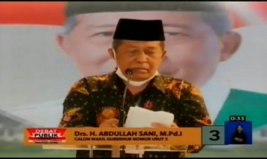 Abdullah Sani: Gaji Honorer Naik Jadi Rp 2,9 Juta