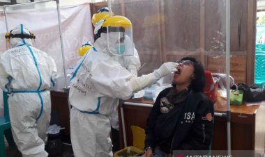 Narasumber Positif Covid-19, Belasan Wartawan Kabupaten Magelang jalani Tes Usap