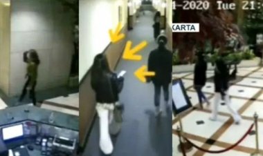 CCTV Detik-detik Artis ST dan SH Masuk Kamar Hotel dan Terkuak Tarif Hingga Rp110 Juta