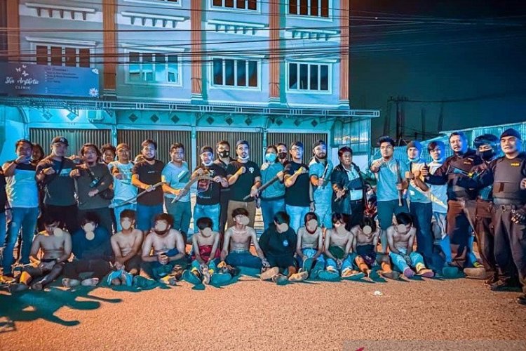 Begini Nasib 12 Anggota Geng Motor Bersenjata Tajam Resahkan Warga Jambi
