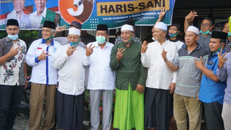 Sambangi Tanah Kelahiran, Abdullah Sani Minta Doa Restu Masyarakat Tanjab Barat