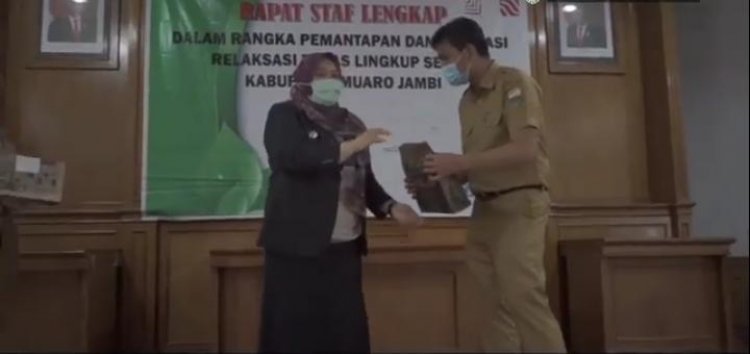 Sekda Muarojambi Gelar Acara Perpisahan, Fadhil Arief : Terima Kasih Atas Kepercayaannya