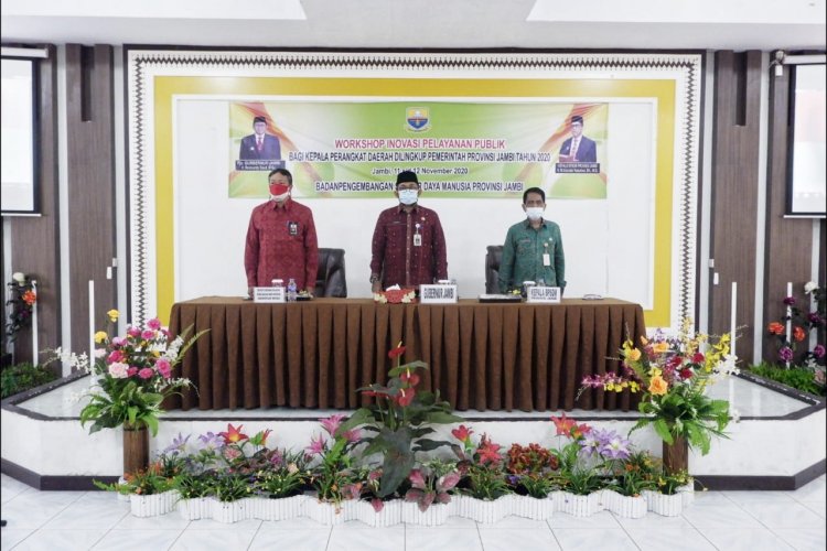 Hadiri Workshop Pelayanan Publik, Ini Harapan Sekda Provinsi Jambi