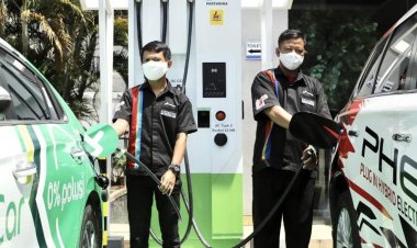 Pertamina Operasikan SPBU Kendaraan Listrik Komersial Pertama