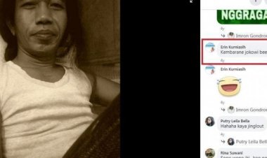 Imron Gondrong, Pria yang Mirip Presiden Jokowi Terancam Dipolisikan