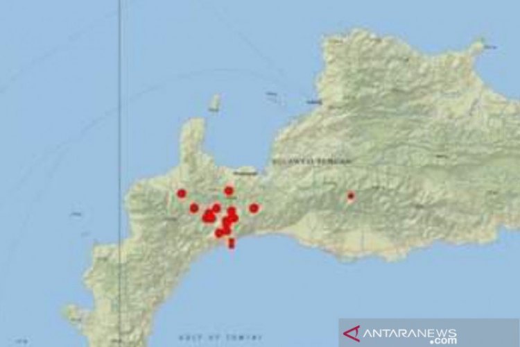 BMKG Sebut Rentetan Gempa di Palasa Sulteng Mengarah pada Aktivitas Swarm