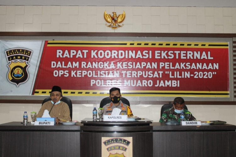 Operasi Lilin 2020, Polres Muarojambi Terjunkan 170 Personel
