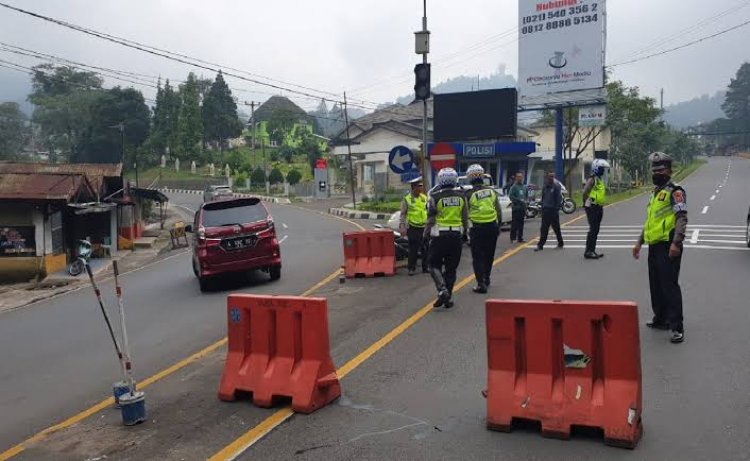 Cegah Pendukung Habib Rizieq Masuk Jakarta, Polisi Jaga Perbatasan