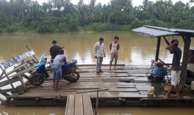 Lapor Pak Gubernur! Warga Dua Kabupaten di Jambi Ini Berharap Dibangun Jembatan