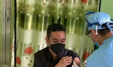 Usai Disuntik Vaksin, Anggota DPRD Muarojambi: Agak Sengal-sengal