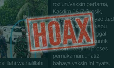 Viral Kasdim 0817 Gresik Wafat Usai Vaksin COVID-19, Begini Faktanya