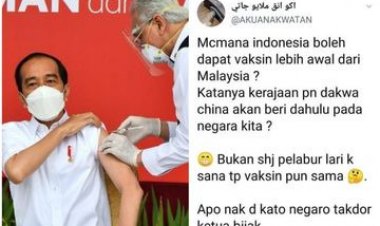 Menkes: Orang Malaysia Marah-marah, Indonesia Negara Terbelakang Duluan Dapat Vaksin
