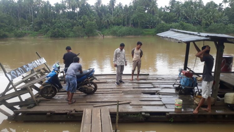 Lapor Pak Gubernur! Warga Dua Kabupaten di Jambi Ini Berharap Dibangun Jembatan