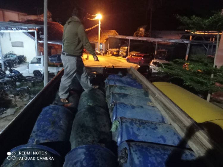 Kakek Tua Ini Nekat Bawa 13 Ribu BBM Solar Ilegal, Begini Nasibnya oleh Polisi Bungo