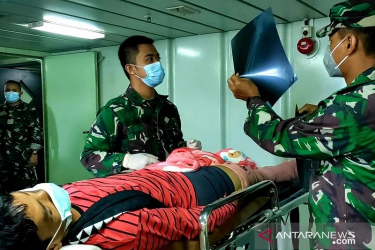 Korban Gempa di Sulbar akan Jalani Operasi Patah Tulang di KRI Suharso
