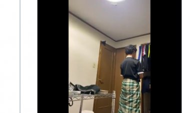 Begini Detik-detik Gempa 7,3 Magnitudo, Pria Ini Tetap Khusyuk Sholat