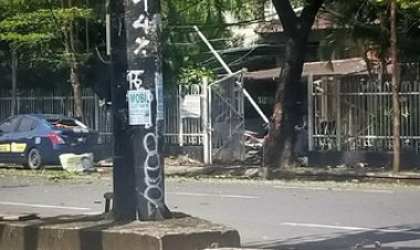 Ledakan Keras Diduga Bom di Gereja Katedral Makassar, Begini Kondisinya....