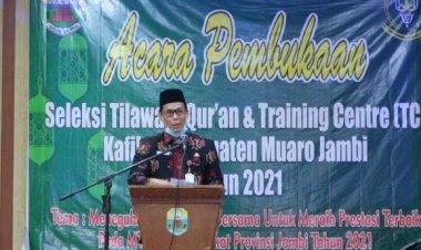Sekda Muarojambi Buka Acara Seleksi Tilawatil Quran