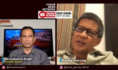 Viral! CCTV Munarman di Hotel, Rocky Gerung: Terlihat Kekuasaan Menyusun Rencana Ingin Memojokkan Munarman