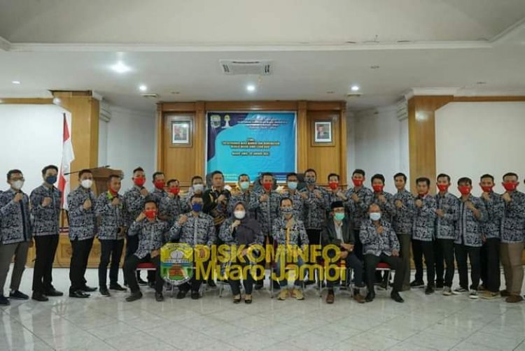 Bupati Masnah Hadiri Pelantikan Pengurus DPC HIPMI Muarojambi