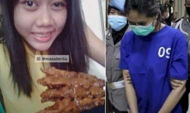 Viral! Ini Dia Si Cantik Nani Pengirim Sate Sianida ke Aiptu Tomi
