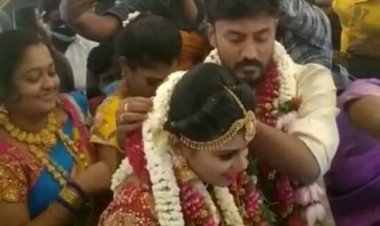 Sesak! Demi Hindari Pembatasan Covid-19, Pasangan India Ini Menikah di Pesawat dan Dipenuhi 161 Orang