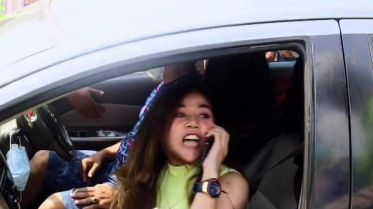 Dicari Polisi! Ini Wajah Wanita Viral Maki Petugas Gegara Tak Terima Diputar Balik