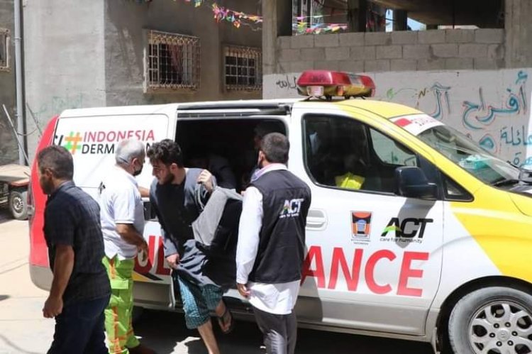 Viral! Ambulans Padang Bantu Warga Palestina, Gubernur: Itu Sumbangan Masyarakat Kota Padang