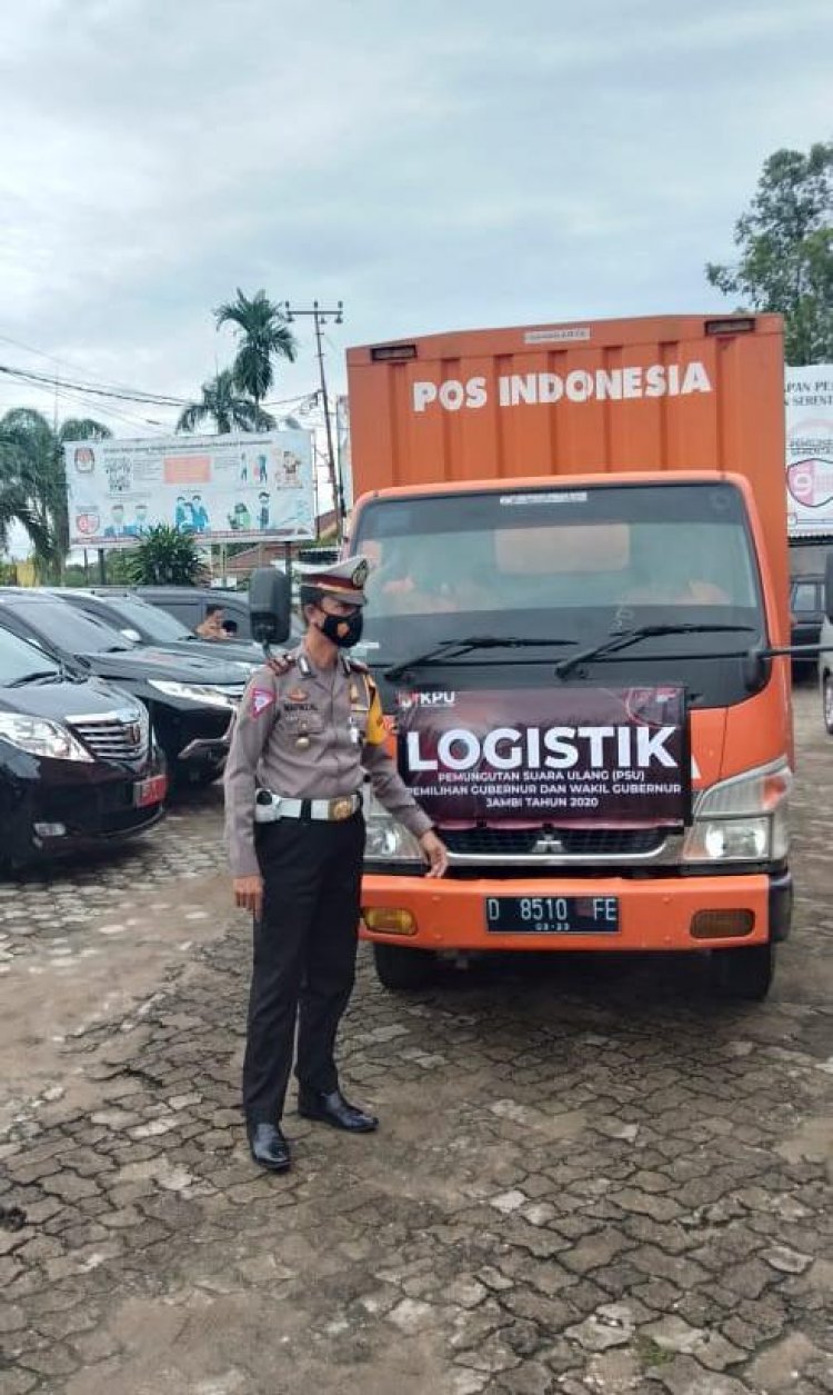 Surat Suara PSU Mulai Didistribusikan ke KPU Muarojambi