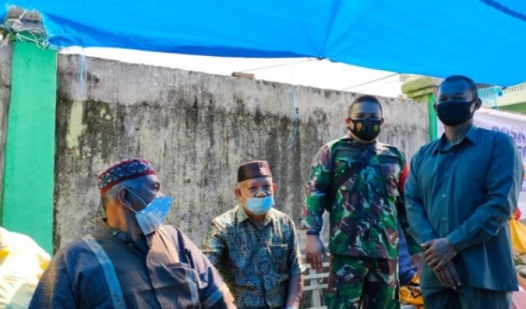 Waspada! Tebo Masih Oranye, Babinsa Ingatkan Warga Binaan Menerapkan 5M