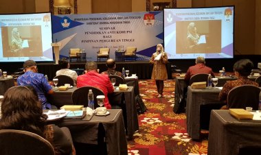 Dihadapan 38 Rektor, KPK Minta Kampus Tingkatkan Kuantitas dan Kualitas Implementasi Pendidikan Antikorupsi