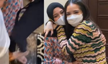 Nagita Slavina Injak Kaki Aurel Hermansyah: Tapi Aku Belum Mens Lagi Dong!