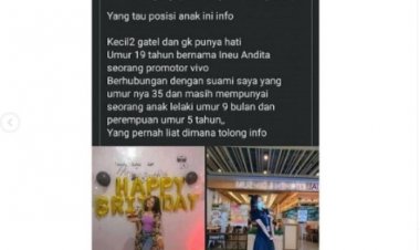 Heboh Gadis Centil Ini Diburu Netizen, Lantaran Viral Dianggap Pelakor