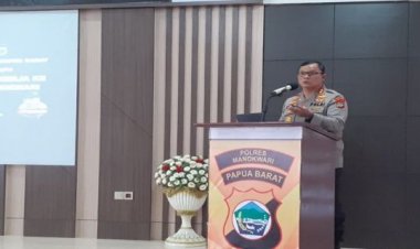 Kapolda Papua: Jangan Ada Perbuatan Transaksional Perkara di Lingkungan Kerja....